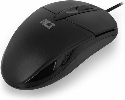 ACT AC5005 Muis bedraad Zwart