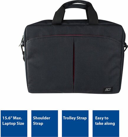 ACT AC8505 Laptoptas 16.1inch Zwart